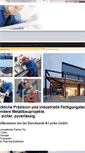 Mobile Screenshot of metallbau-produktion.de