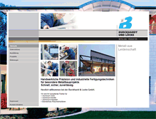 Tablet Screenshot of metallbau-produktion.de